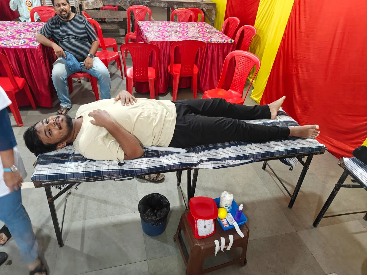 Blood Donation Camp Registration & Medical Setup